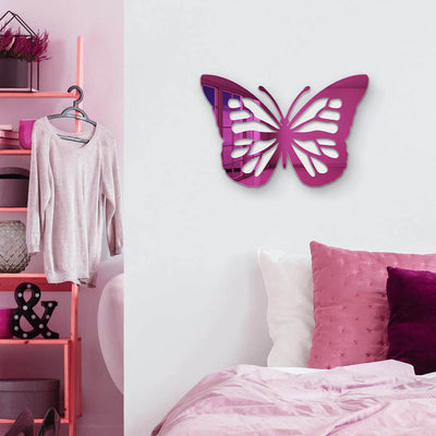 Butterfly Mirror Wall Art