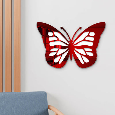 Butterfly Mirror Wall Art