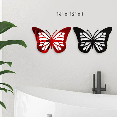 Butterfly Mirror Wall Art