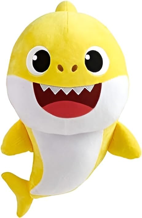 Premium Soft Baby Shark Plush Toy with Sound and Light – Singing Plush Toy – Stuffed Animal Soft Shark Toys for Baby Toddlers Kids