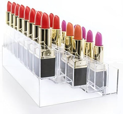 40 Slots Acrylic Lipstick Organizer Display Holder