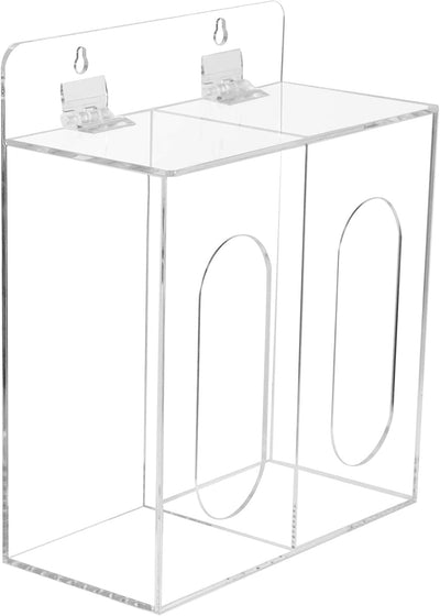 Acrylic Glove Dispenser Box Holder with Lid
