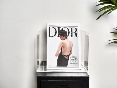 Magazine Rack - Clear Acrylic Magazine Holder