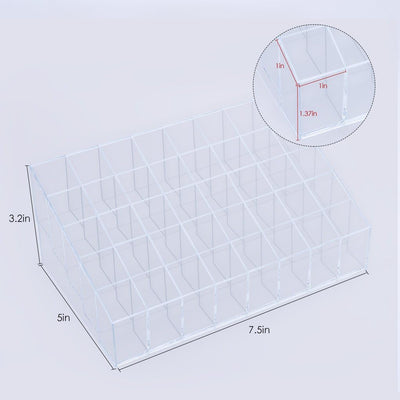 40 Slots Acrylic Lipstick Organizer Display Holder