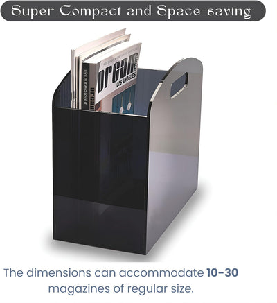 Modern Acrylic Magazine Holder, Newspaper Holder