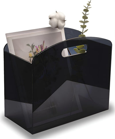Modern Acrylic Magazine Holder, Newspaper Holder