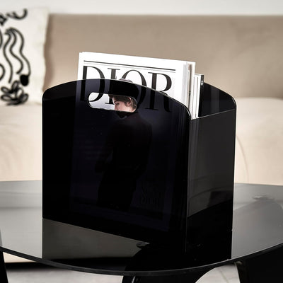 Modern Acrylic Magazine Holder, Newspaper Holder