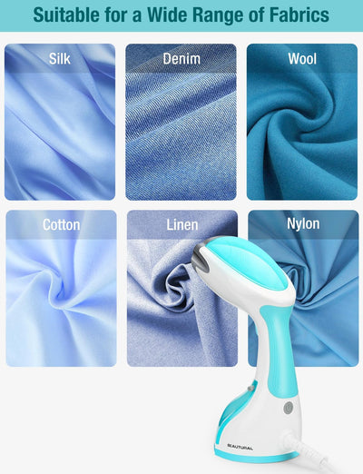 Handheld Garment Steamer with Removable Water Tank (1200W,260ml Tank)