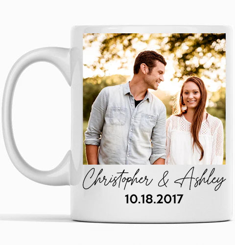 Custom Anniversary Mug - Photo