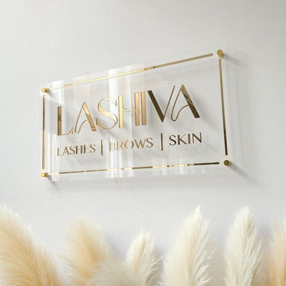 Custom Acrylic Business Logo Sign