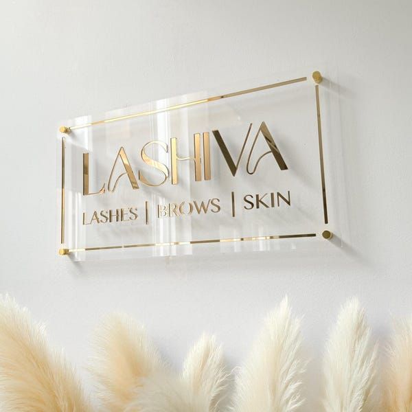 Custom Acrylic Business Logo Sign