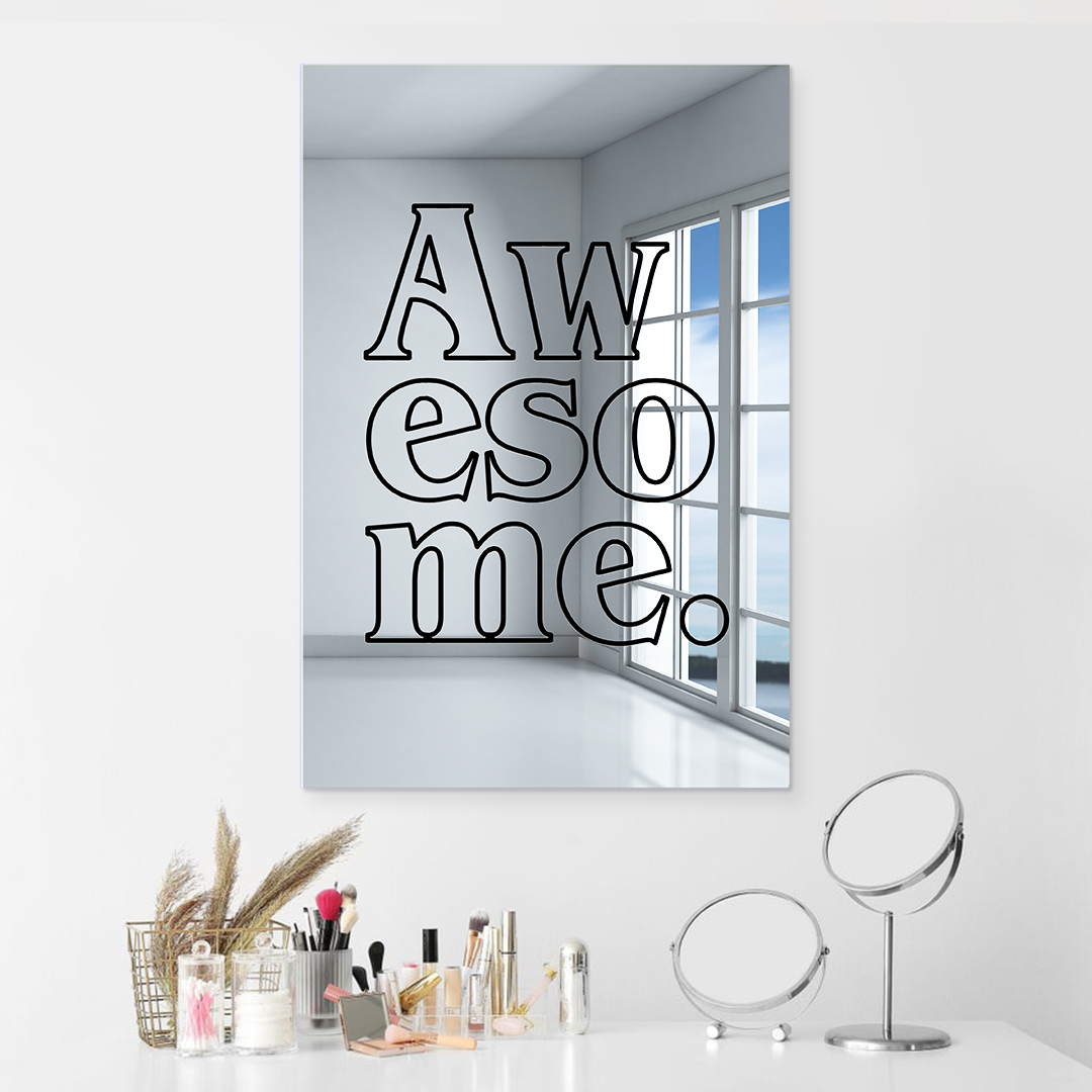 Awesome Acrylic Mirror Wall Art