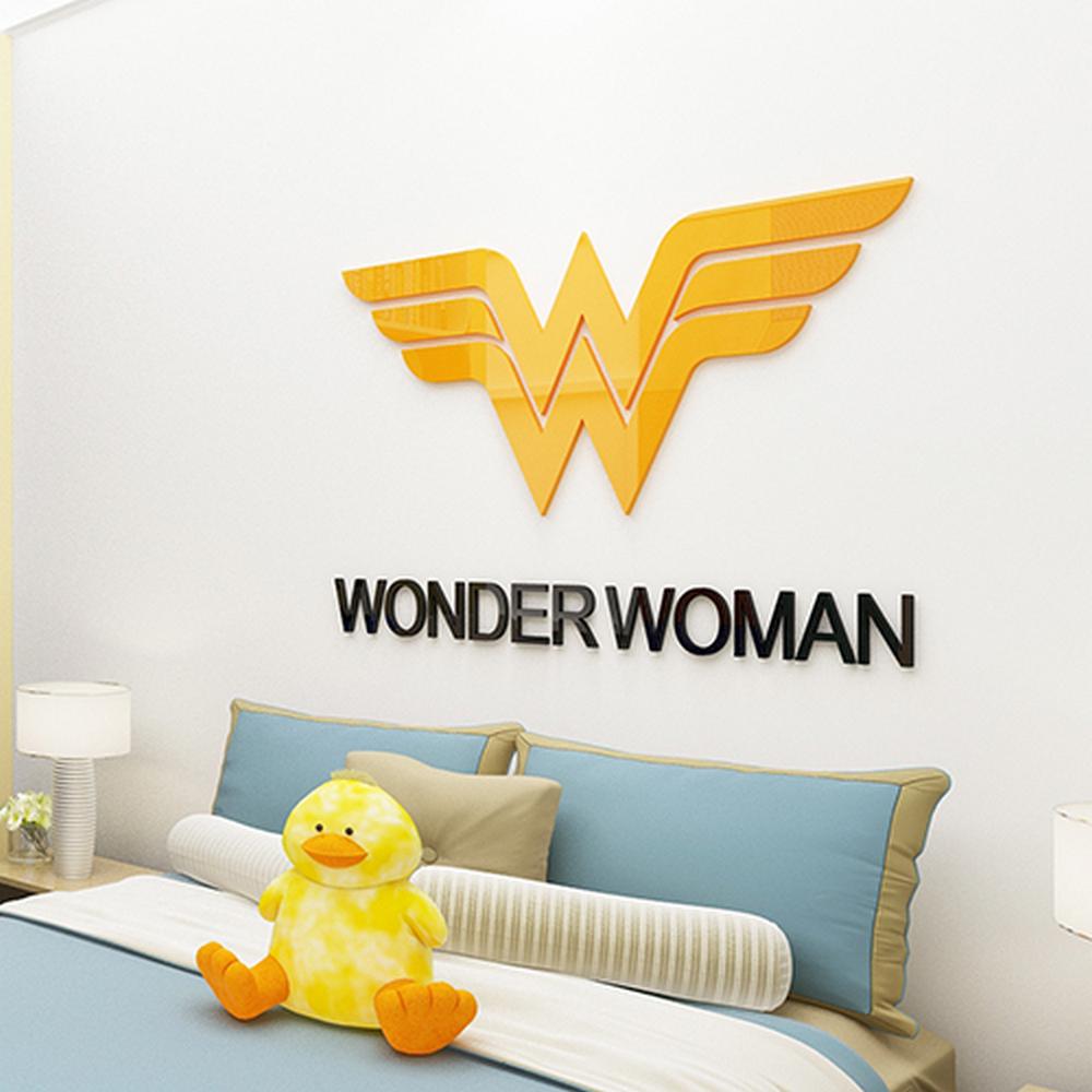 Wonder Woman Acrylic Wall Art, Super Hero, Gift Idea