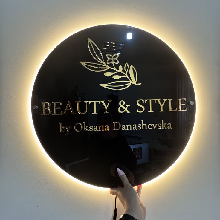 Custom Acrylic Business Logo Sign, Custom Light up Sign