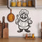 Chef With Fork - Kitchen & Dinning Wall Decor