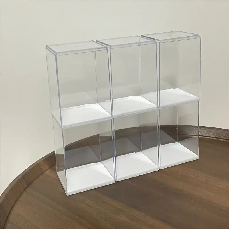 Clear & Mirror Acrylic Display Boxes with Lids