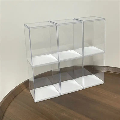 Clear & Mirror Acrylic Display Boxes with Lids