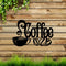 Cofee & Cup - Acrylic Kitchen Wall Decor - Gifts For Friends & Family