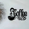 Cofee & Cup - Acrylic Kitchen Wall Decor - Gifts For Friends & Family