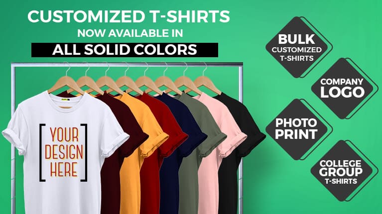 Customized T-Shirt Printing - Personalize Your Perfect