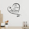 Heart Shape kitchen Wall Decal - Best For Kitchen & Restaurant Decoration