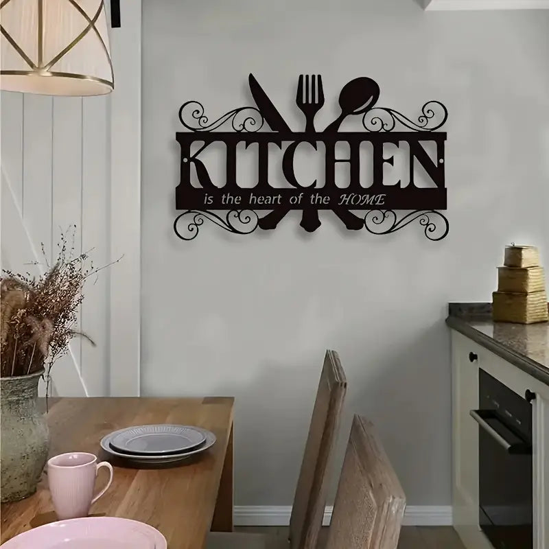 The Kitchen is the Heart of the Home - Kitchen & Dinning Wall Decor
