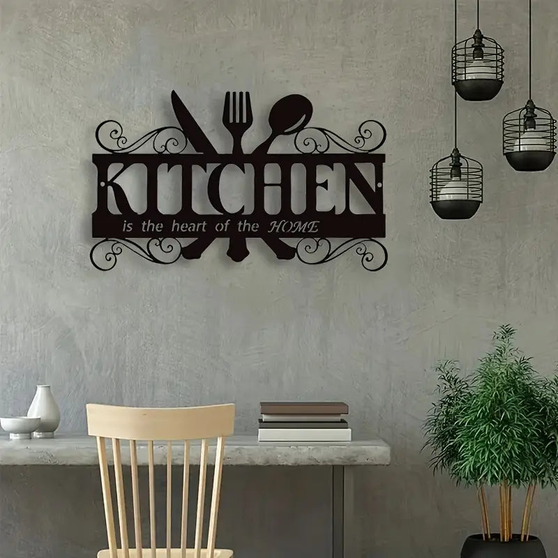 The Kitchen is the Heart of the Home - Kitchen & Dinning Wall Decor