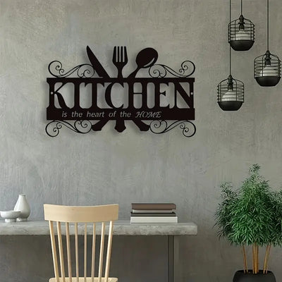 The Kitchen is the Heart of the Home - Kitchen & Dinning Wall Decor