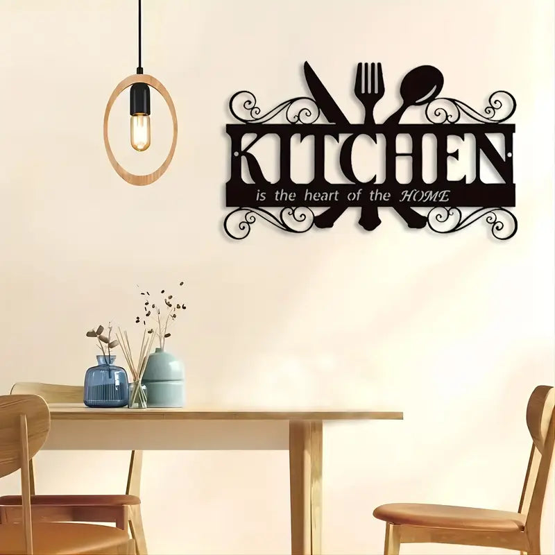 The Kitchen is the Heart of the Home - Kitchen & Dinning Wall Decor