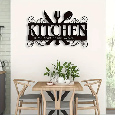 The Kitchen is the Heart of the Home - Kitchen & Dinning Wall Decor