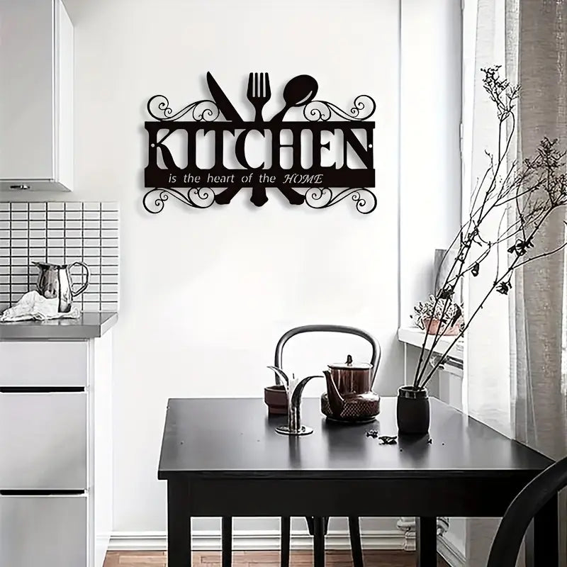 The Kitchen is the Heart of the Home - Kitchen & Dinning Wall Decor
