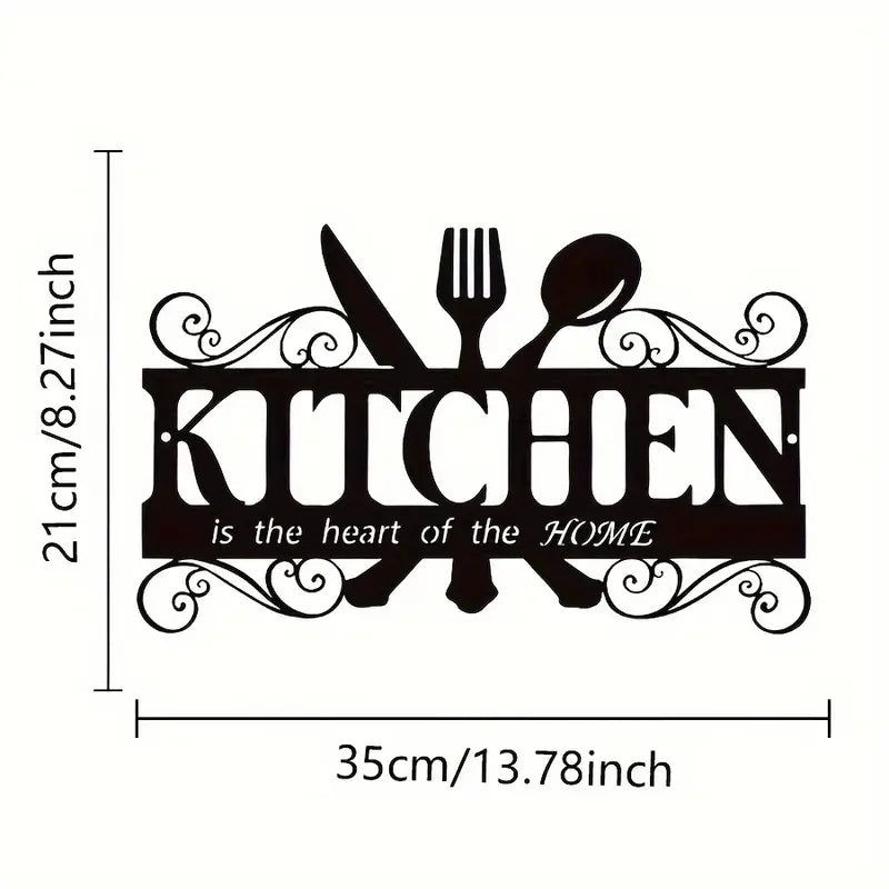 The Kitchen is the Heart of the Home - Kitchen & Dinning Wall Decor