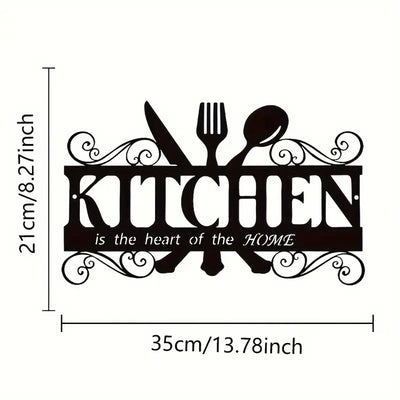 The Kitchen is the Heart of the Home - Kitchen & Dinning Wall Decor