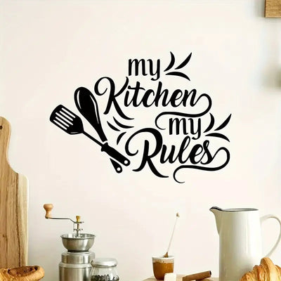 My Kitchen My Rules - Kitchen & Dinning Wall Decor