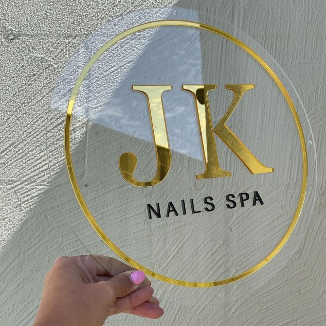 Custom Acrylic Business Logo Sign
