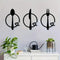 Spoon, Knife and Fork With heart - Beautiful Kitchen Wall Decal - Best For Gifting